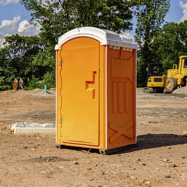 what is the expected delivery and pickup timeframe for the portable toilets in Scottsville Kansas
